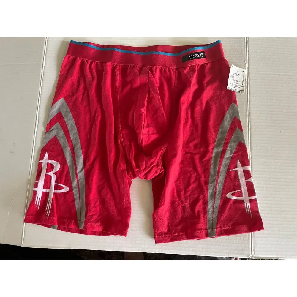 Men's Stance NBA Clippers Red Boxer Briefs Underwear L